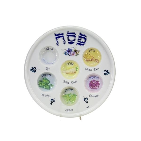 Disposable Seder Plate 10" Bulk Pack 40 Count The Judaica Place